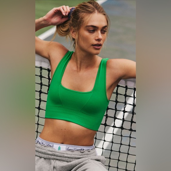 NWT Free People Good Karma Square-Neck Bra - Picture 7 of 7